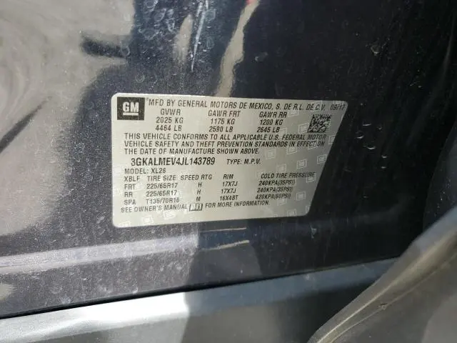 2018 GMC TERRAIN SLE  