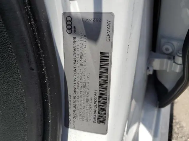 2018 AUDI A6 PREMIUM  