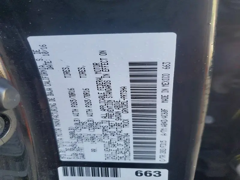 2017 TOYOTA TACOMA TRD OFF-ROAD  