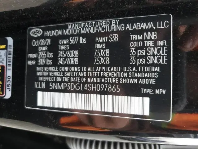 2025 HYUNDAI SANTA FE XRT  