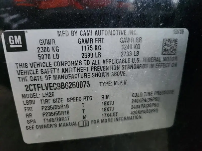 2011 GMC TERRAIN SLT  