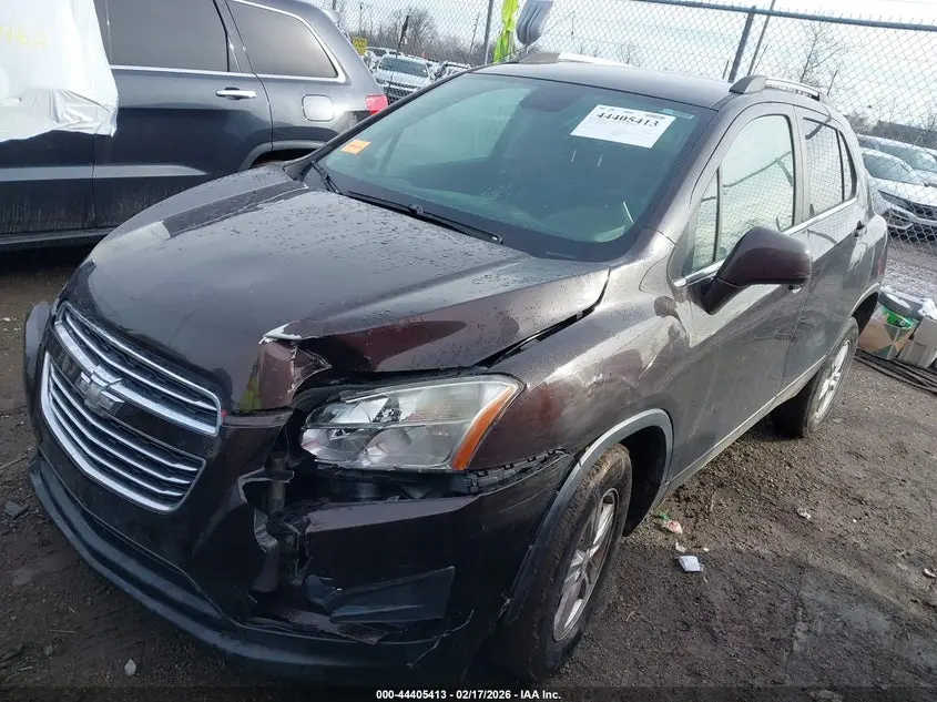 2016 CHEVROLET TRAX LT
