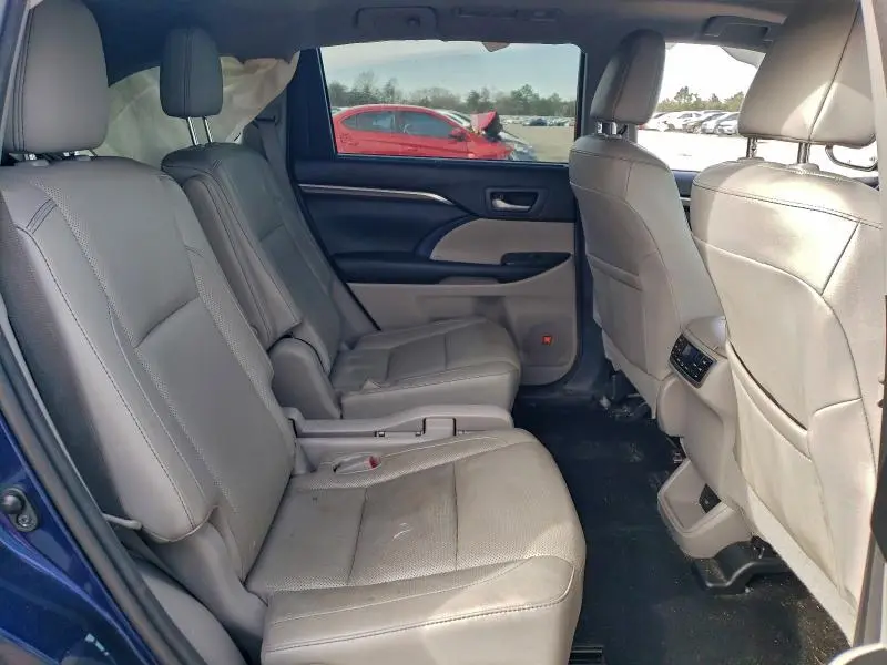 2016 TOYOTA HIGHLANDER LIMITED PLATINUM  