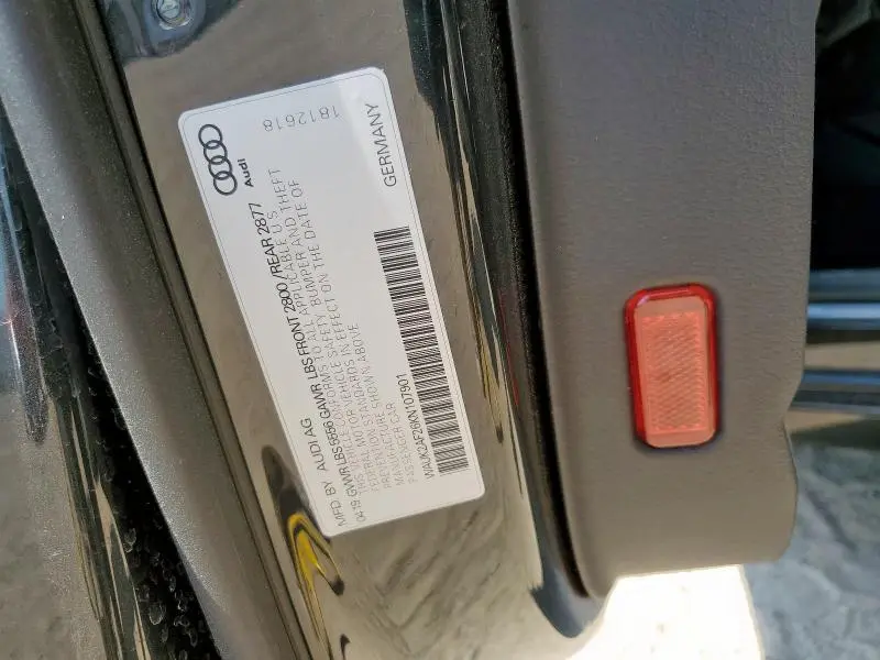 2019 AUDI A6 PREMIUM  
