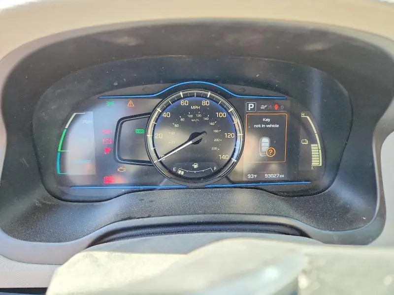 2019 HYUNDAI IONIQ BLUE  
