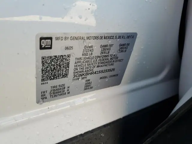 2025 CHEVROLET BLAZER 2LT  