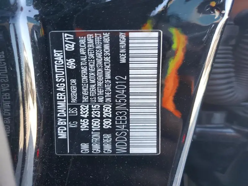 2018 MERCEDES-BENZ CLA 250  