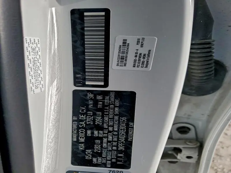 2024 KIA FORTE GT LINE  