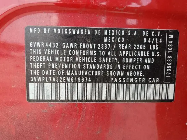 2014 VOLKSWAGEN JETTA TDI  