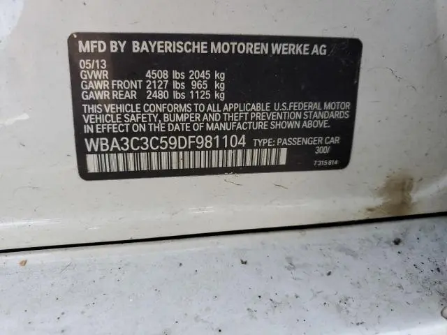 2013 BMW 320 I XDRIVE