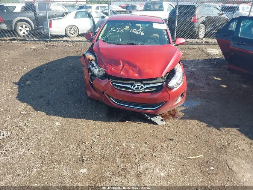2013 HYUNDAI ELANTRA GLS