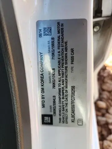 2015 CHEVROLET SPARK LS  