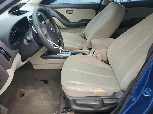 2010 HYUNDAI ELANTRA BLUE