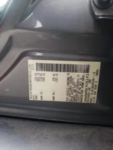 2016 NISSAN MAXIMA 3.5S  