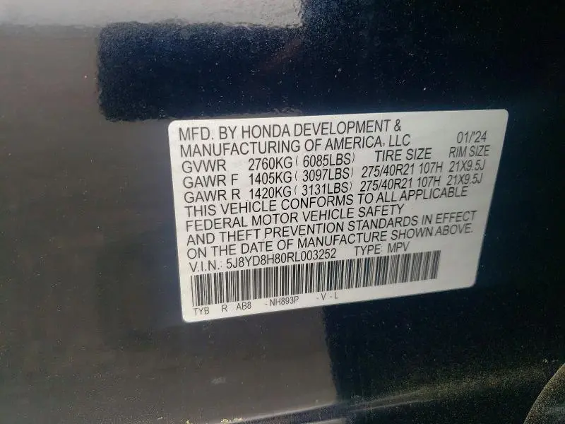 2024 ACURA MDX TYPE S ADVANCE  