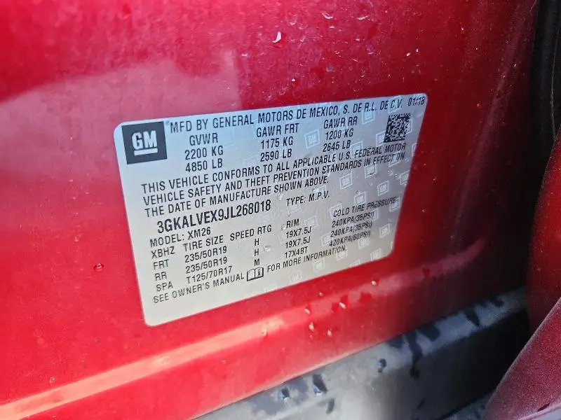2018 GMC TERRAIN SLT  