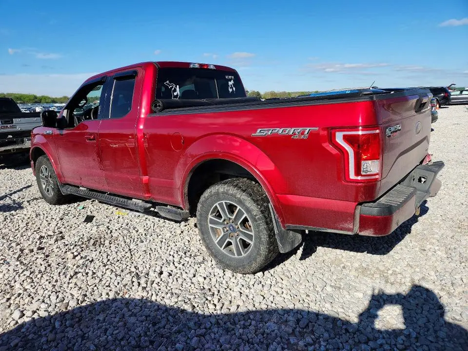 2016 FORD F150 SUPER CAB  