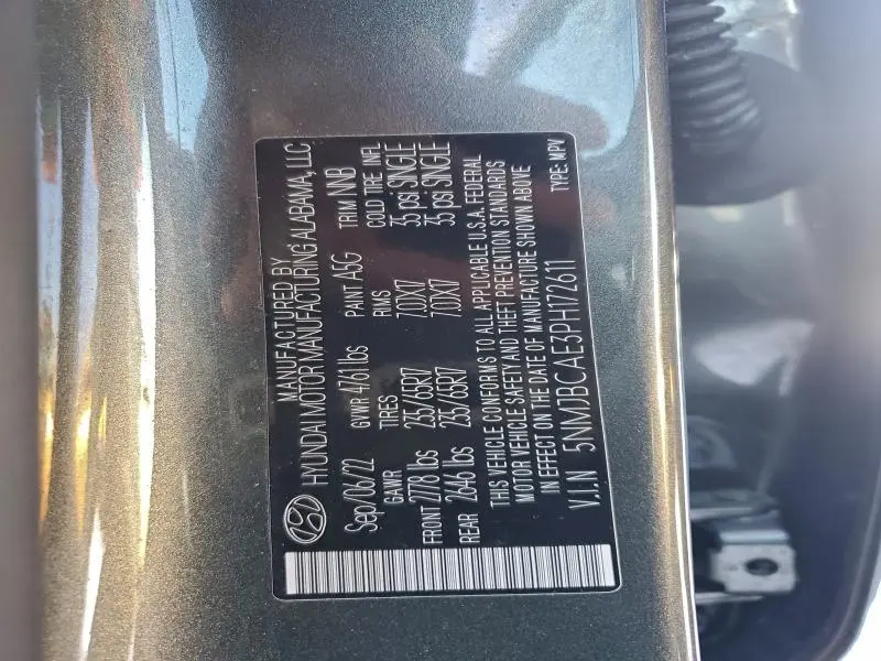 2023 HYUNDAI TUCSON SEL  