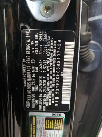 2021 KIA TELLURIDE LX  