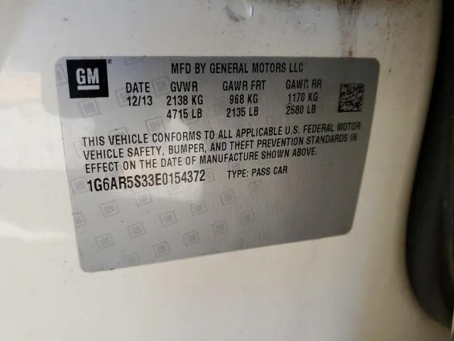 2014 CADILLAC CTS LUXURY COLLECTION  