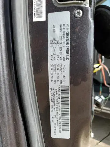 2015 DODGE GRAND CARAVAN SXT  