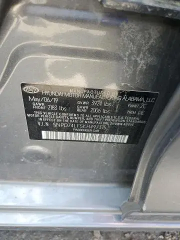 2019 HYUNDAI ELANTRA SE