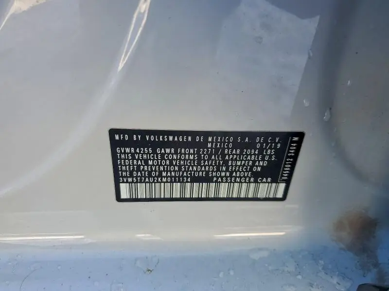 2019 VOLKSWAGEN GTI S  