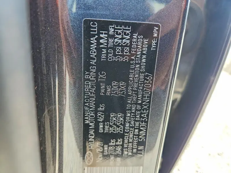2022 HYUNDAI TUCSON SEL  