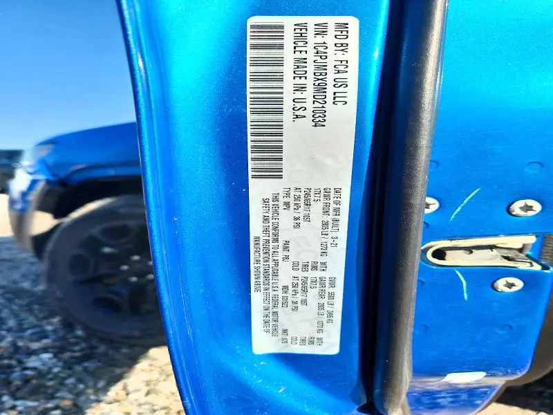 2021 JEEP CHEROKEE TRAILHAWK  