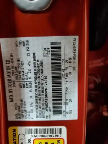 2023 FORD BRONCO SPORT BIG BEND  