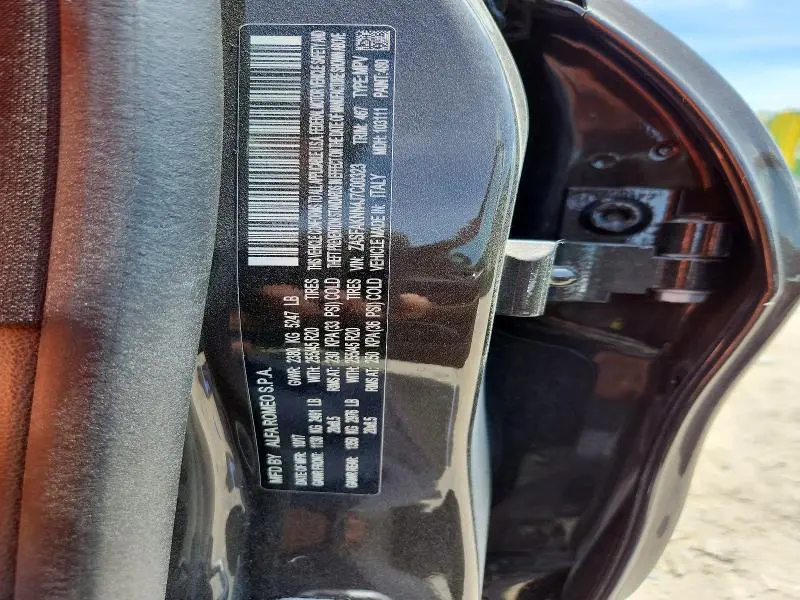 2018 ALFA ROMEO STELVIO TI SPORT  
