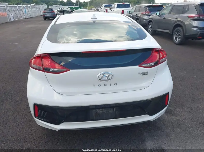 2019 HYUNDAI IONIQ HYBRID BLUE