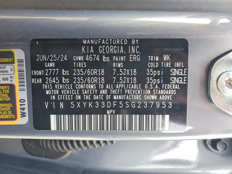 2025 KIA SPORTAGE EX  