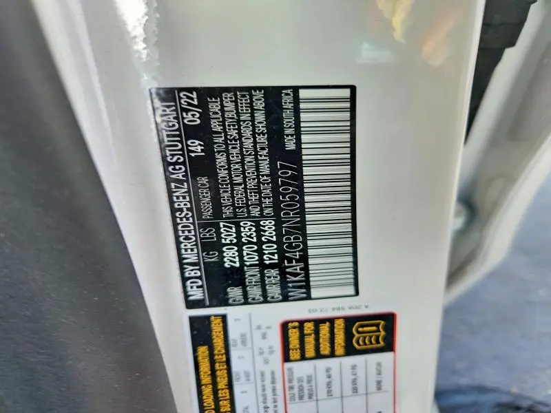 2022 MERCEDES-BENZ C 300  