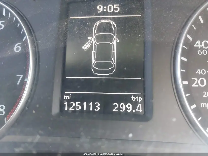 2013 VOLKSWAGEN PASSAT 2.5L SE