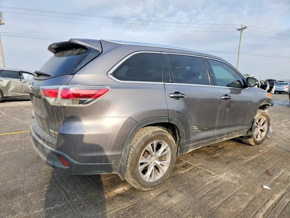 2015 TOYOTA HIGHLANDER XLE  