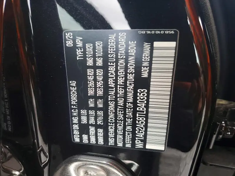 2026 PORSCHE MACAN S  