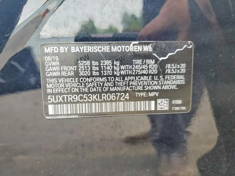 2019 BMW X3 XDRIVE30I  