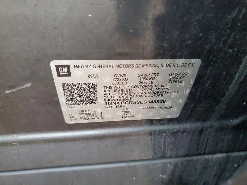 2020 CHEVROLET BLAZER 2LT  