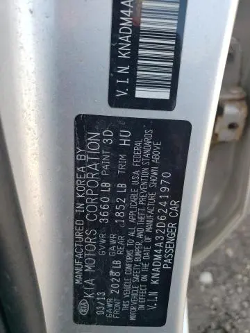 2013 KIA RIO LX  
