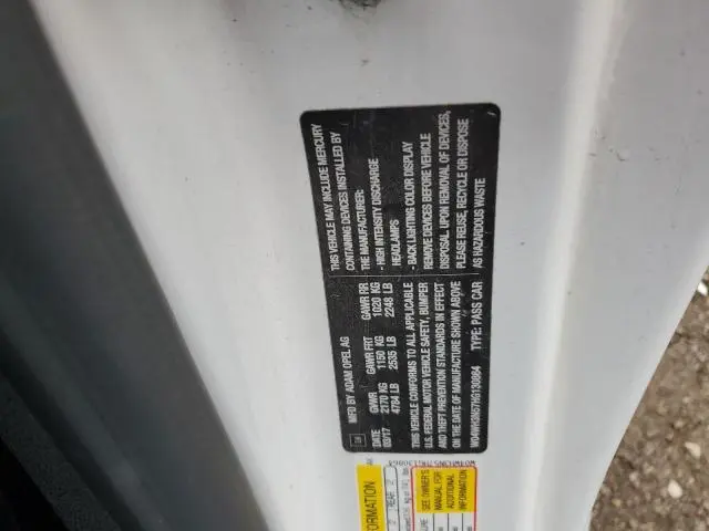 2017 BUICK CASCADA PREMIUM  