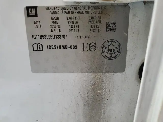 2014 CHEVROLET MALIBU LS  