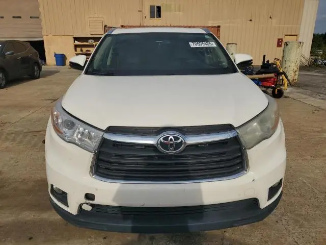 2014 TOYOTA HIGHLANDER XLE  