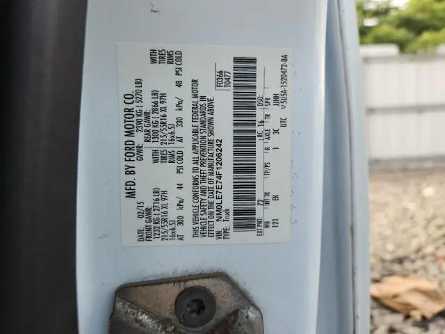2015 FORD TRANSIT CONNECT XL  