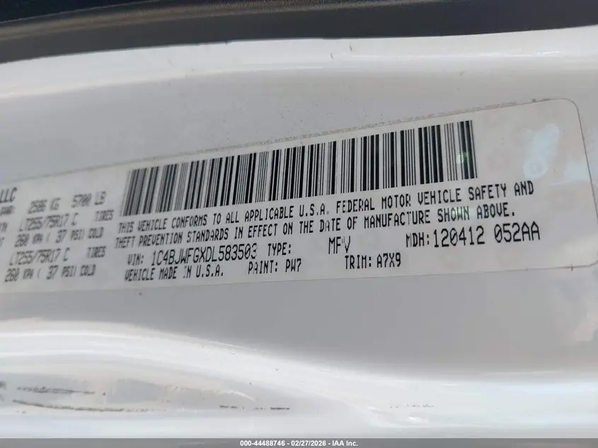 2013 JEEP WRANGLER UNLIMITED RUBICON