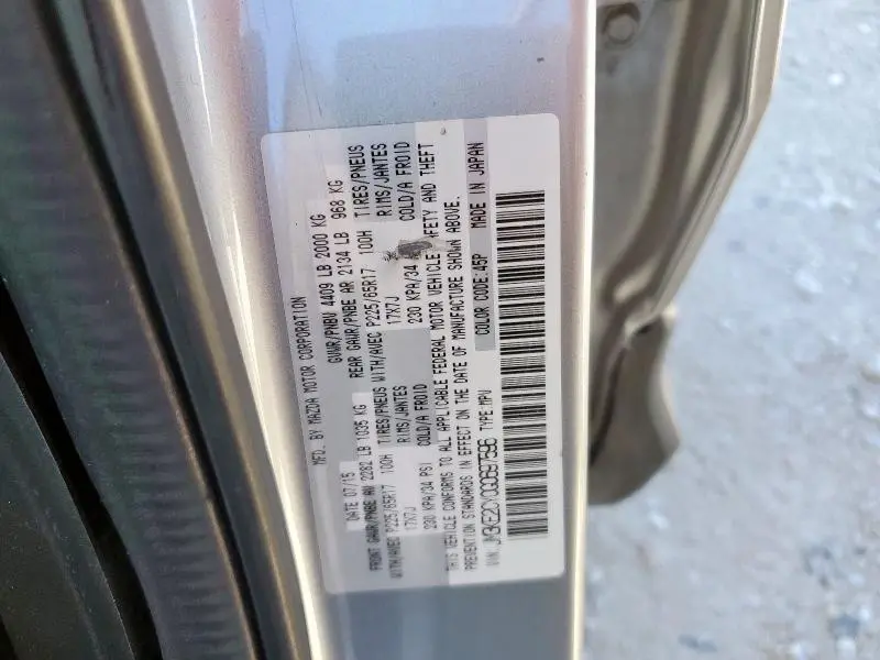 2016 MAZDA CX-5 TOURING  