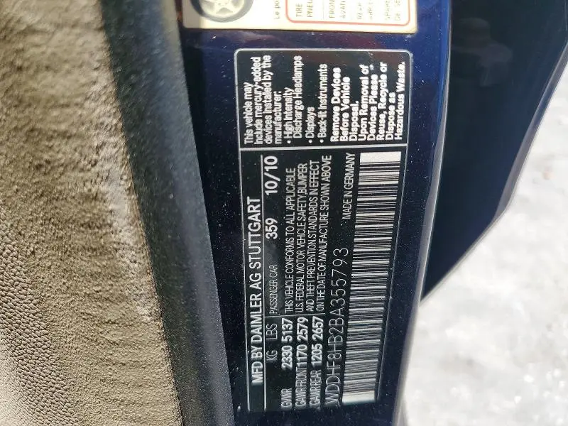 2011 MERCEDES-BENZ E 350 4MATIC  