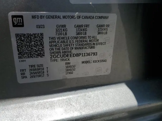 2023 CHEVROLET SILVERADO K1500 RST  