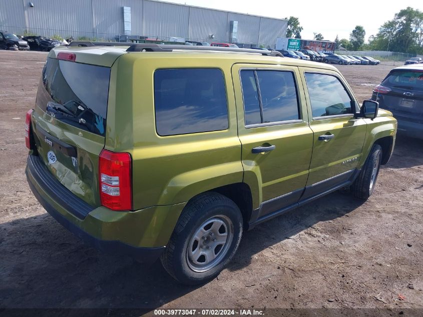 2012 JEEP PATRIOT SPORT