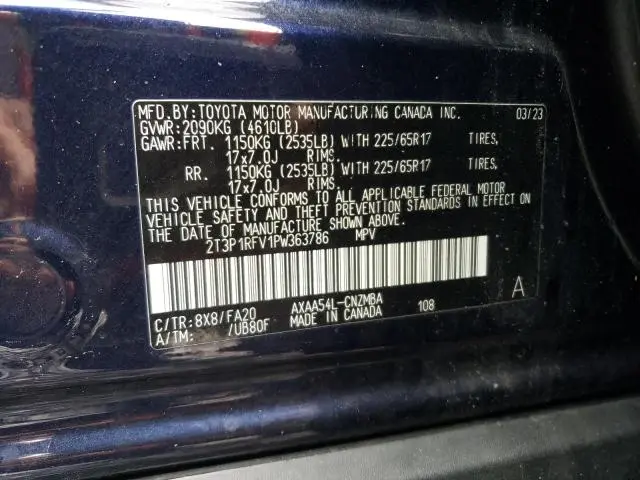 2023 TOYOTA RAV4 XLE